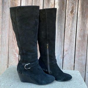 Genuine Leather Black Knee High BCBGeneration boot